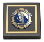 Monmouth University paperweight - Masterpiece Medallion Paperweight