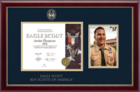 Boy Scouts of America certificate frame - Gold Embossed Certificate & Photo Frame in Gallery