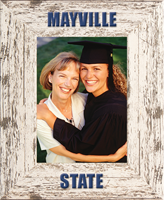 Mayville State University photo frame - Spectrum Photo Frame in Barnwood White