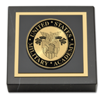United States Military Academy paperweight  - Masterpiece Medallion Paperweight