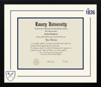 Emory University diploma frame - Icon Founders Edition Diploma Frame in Gotham