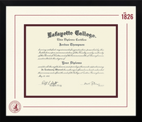 Lafayette College diploma frame - Icon Founders Edition Diploma Frame in Gotham