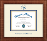 University of Delaware diploma frame - Dimensions Plus Diploma Frame in Prescott