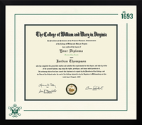 William & Mary diploma frame - Icon Founders Edition Diploma Frame in Gotham
