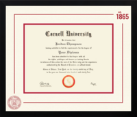 Cornell University diploma frame - Icon Founders Edition Diploma Frame in Gotham