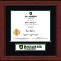 Rasmussen University diploma frame - Lasting Memories Banner Diploma Frame in Sierra