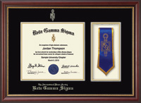 Beta Gamma Sigma Honor Society certificate frame - Stole Certificate Frame in Newport