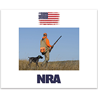 National Rifle Association of America photo frame - Spectrum Flag NRA Photo Frame in Expo White