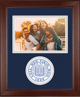 Middlebury College photo frame - Lasting Memories Circle Logo Photo Frame in Sierra