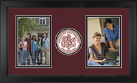 Colgate University photo frame - Lasting Memories Double Circle Logo Photo Frame in Arena