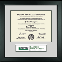 Eastern New Mexico University diploma frame - Lasting Memories Banner Diploma Frame in Arena