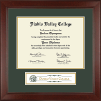 Diablo Valley College diploma frame - Lasting Memories Banner Diploma Frame in Sierra