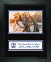 Alpha Iota Sigma photo frame - Lasting Memories Banner Photo Frame in Arena