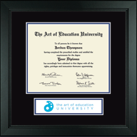 The Art of Education University diploma frame - Lasting Memories Banner Diploma Frame in Arena