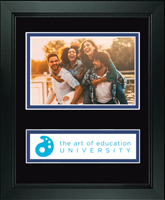 The Art of Education University photo frame - Lasting Memories Banner Photo Frame in Arena