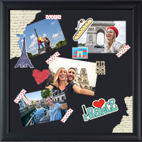 Shadow Box Frames Travel shadow box frame - Travel Shadow Box Frame in Obsidian