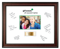 Girl Scouts of the USA photo frame - Autograph Photo Frame in Studio