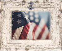United States Naval Academy photo frame - Spectrum Photo Frame in Barnwood White