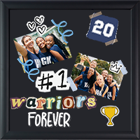 Shadow Box Frames Sports shadow box frame - Sports Shadow Box Frame in Obsidian
