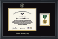 United States Army certificate frame - Certificate & Medal Frame in Obsidian
