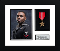 Medal Frames and Display Cases frame - Military Medal & Picture Frame in Stealth