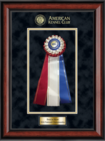 American Kennel Club award frame - AKC Rosette Award Shadow Box Frame in Southport
