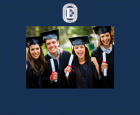 Elizabethtown College photo frame - Spectrum Photo Frame in Expo Blue