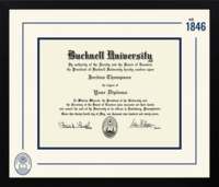 Bucknell University diploma frame - Icon Founders Edition Diploma Frame in Gotham