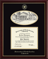 University of North Carolina at Pembroke diploma frame - Lithograph Edition Diploma Frame in Galleria