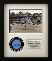 Sports Athletic Frames sports medallion frame - College Sports Medallion Frame - Horizontal in Gotham