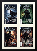 Comic Book Frame comic book frame - Quad Comic Book Frame - Single Mat - Textured Ivory in Gotham