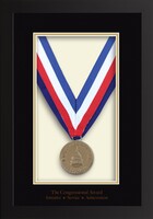 The Congressional Award medal frame - Bronze Medal Frame in Stealth