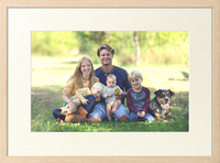Poster Frames poster frame - 11'x17'- Poster Frame - Single Mat in Natural
