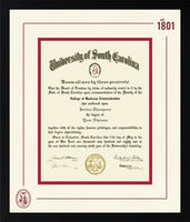 University of South Carolina diploma frame - Icon Founders Edition Diploma Frame in Gotham