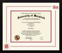 University of Maryland, College Park diploma frame - Icon Founders Edition Diploma Frame in Gotham