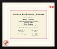 California State University Stanislaus diploma frame - Icon Founders Edition Diploma Frame in Gotham