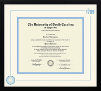 University of North Carolina Chapel Hill diploma frame - Icon Founders Edition Diploma Frame in Gotham