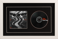 Music Memorabilia Frames CD frame - CD & Cover Display Frame in Aspen