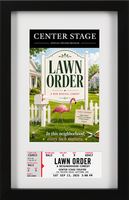 Broadway Playbills Frames theater bill and ticket frame - Theater Bill & Ticket Frame in Gotham