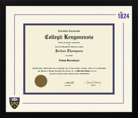 Kenyon College diploma frame - Icon Founders Edition Diploma Frame in Gotham