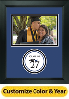 Graduation Gifts photo frame - 'Class of' Circle Logo Photo Frame in Arena
