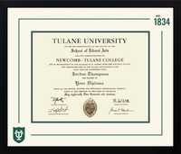 Tulane University diploma frame - Icon Founders Edition Diploma Frame in Gotham