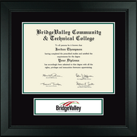 BridgeValley diploma frame - Lasting Memories Banner Diploma Frame in Arena