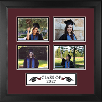 Class Of Lasting Memories Photo Frames photo frame - 'Class of' Quad Collage Photo Frame in Arena