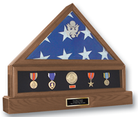 Military Award Frames Flag Case - Presidential Flag Case