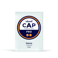 Informs Crystal Award - CAP Pro Crystal Award