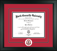 North Greenville University diploma frame - Lasting Memories Circle Logo Diploma Frame in Arena