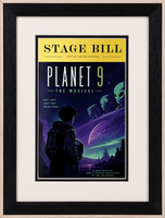 Broadway Playbills Frames Theater Bill frame - Theater Bill Frame in Slate