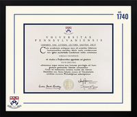 University of Pennsylvania diploma frame - Icon Founders Edition Diploma Frame in Gotham