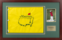 Golf Memorabilia Frames 13x17 golf pin flag photo frame - Personalized 13' x 17' Golf Flag & Photo Frame in Tahoe